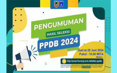 Pengumuman Hasil Seleksi PPDB 2024